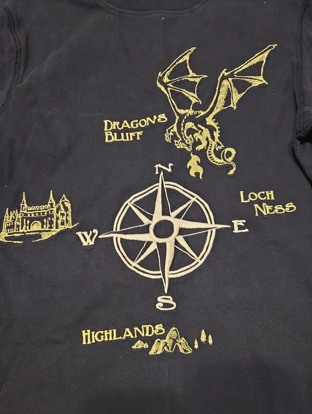 Boys Dragons Bluff Long Sleeve Gymboree Tee Sz 12